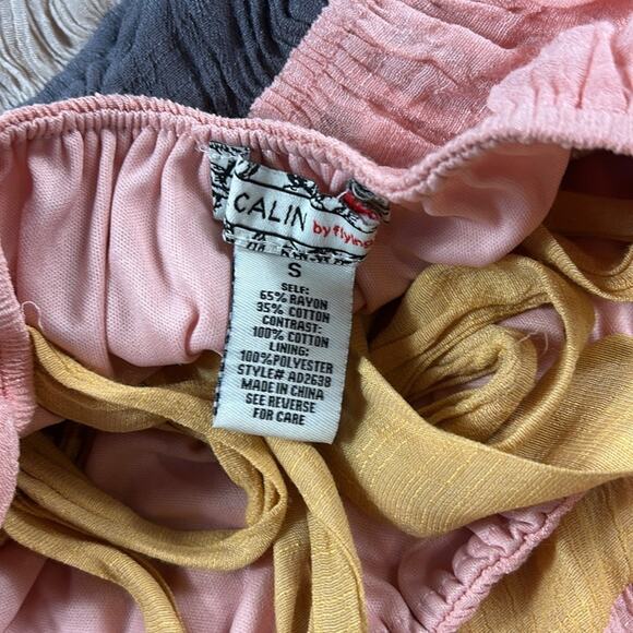 A. Calin by flying tomato floaty boho maxi dress, size small - Picture 7 of 9